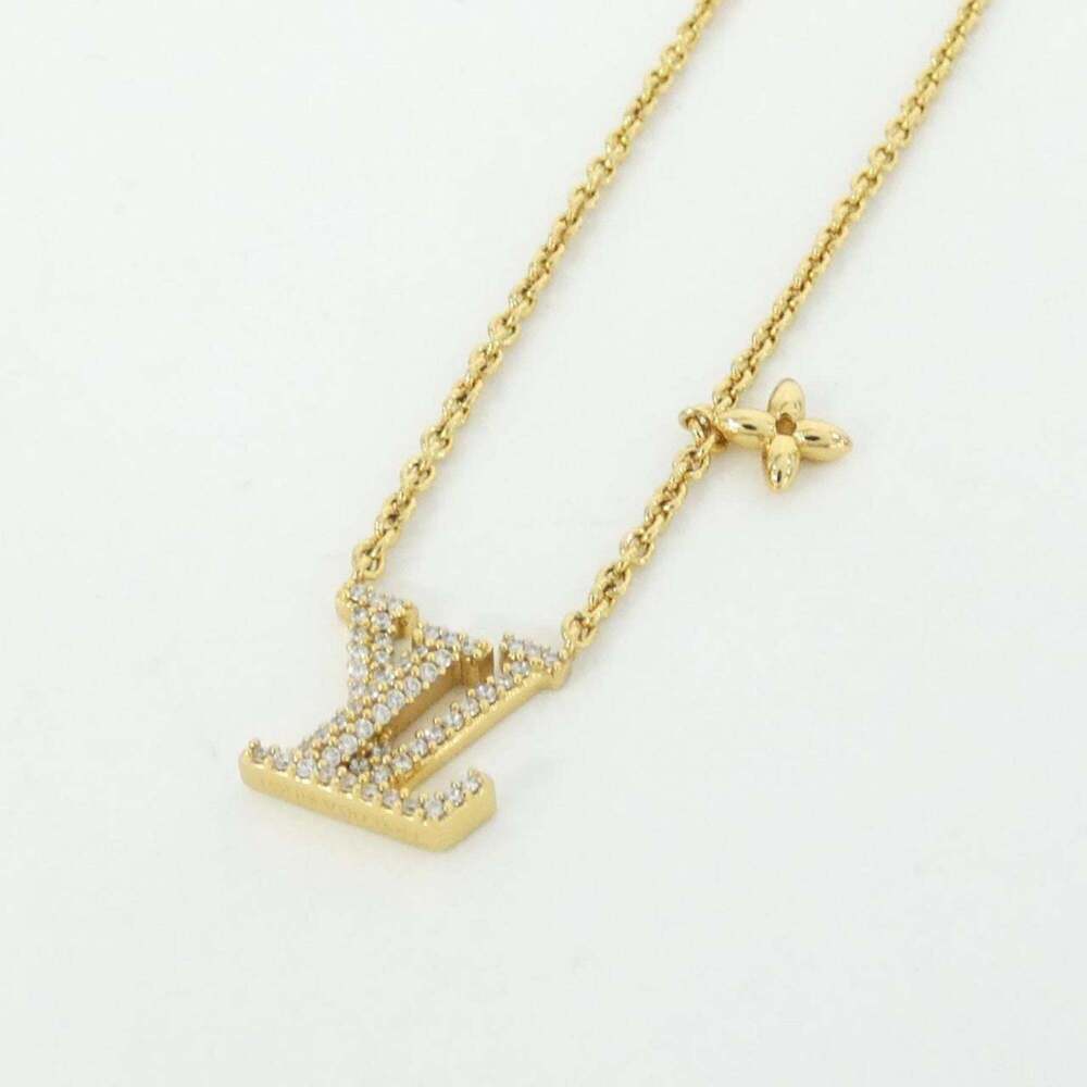 LOUIS VUITTON Gold Necklace - Picture 3 of 6